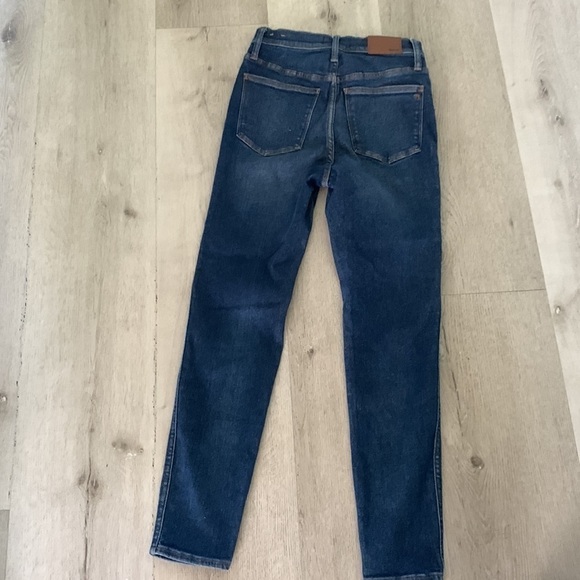 MADEWELL 10” High Rise Skinny jeans size 28 blue jeans - Picture 12 of 15